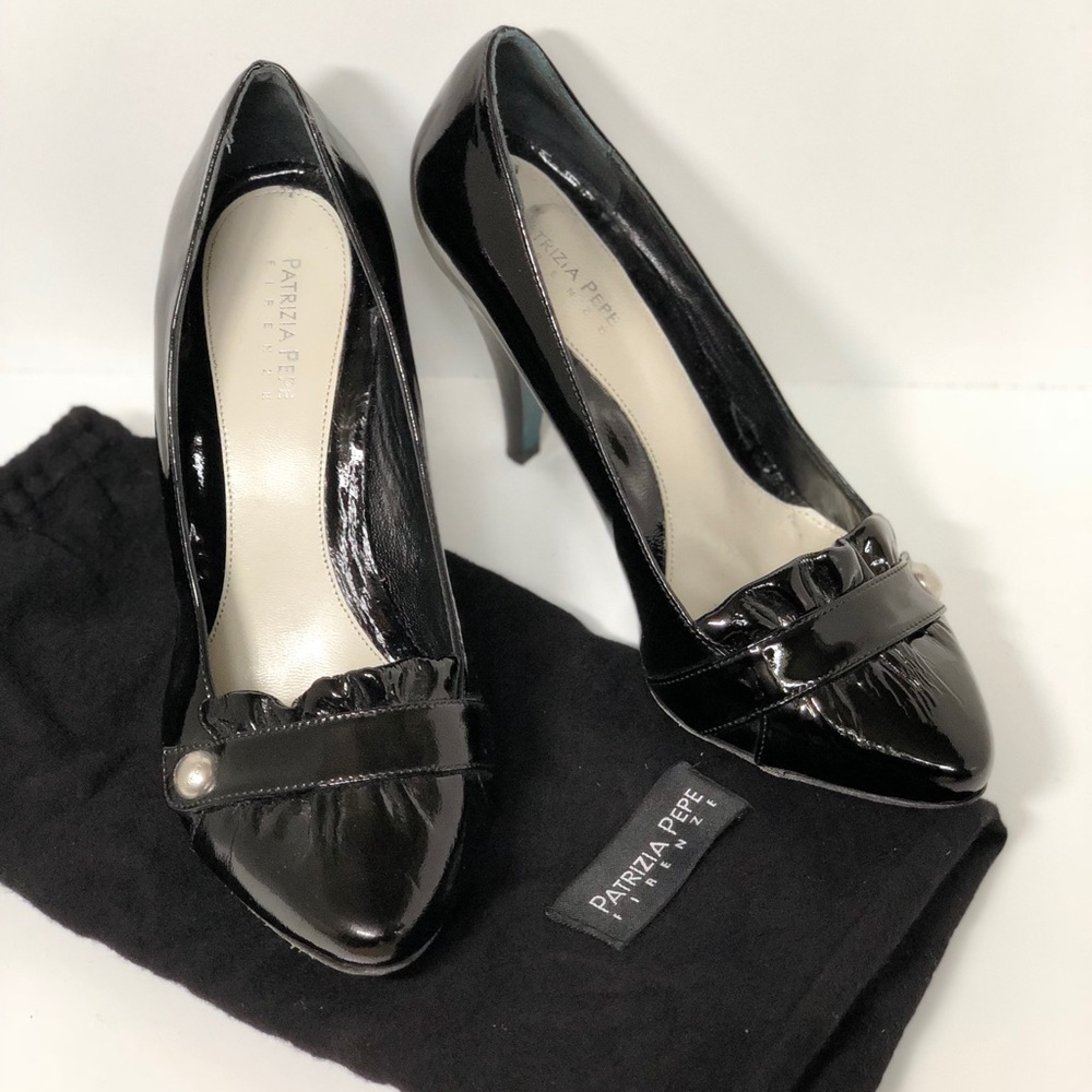 Patrizia Pepe Patent Leather Heels